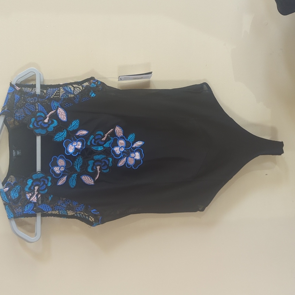 Guess midnight magic bodysuit size large